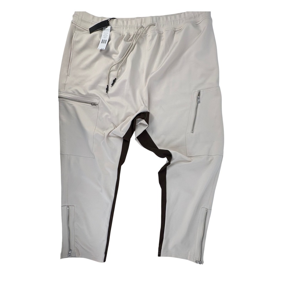 Jordan Craig Legacy Edition Xavier Cream Track Pants Mens 5XL NWT 8530X Joggers